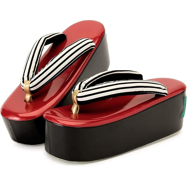 Amazon.co.jp: [SOUBIEN] (ソウビエン) 草履 山菱謹製 赤 レッド 桜 花